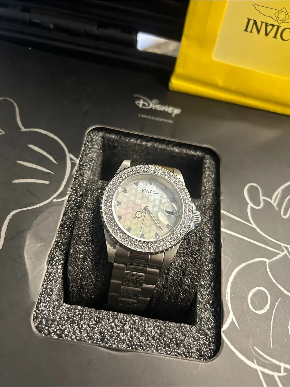 Disney Stainless Steel Invicta Angel Women’s Limited Edition Diving Watch.